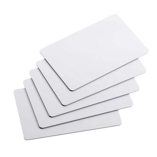 Tarjetas Blancas PVC Zebra