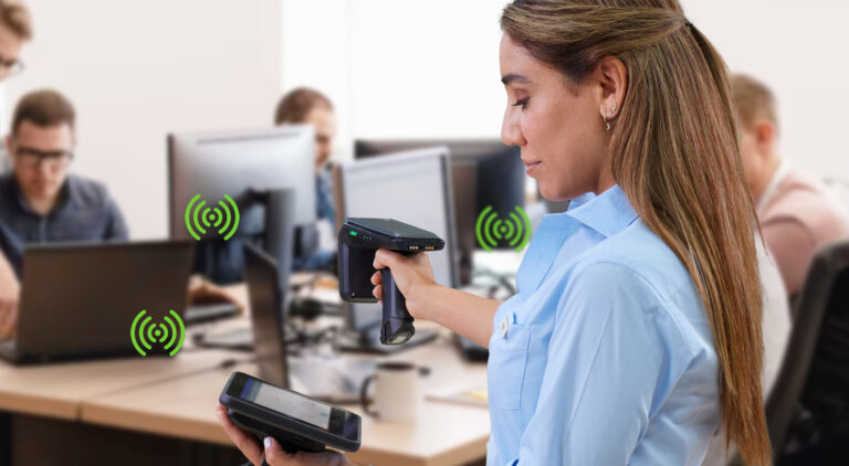 Activo fijo con RFID para el control de inventario de manera rapida y eficaz